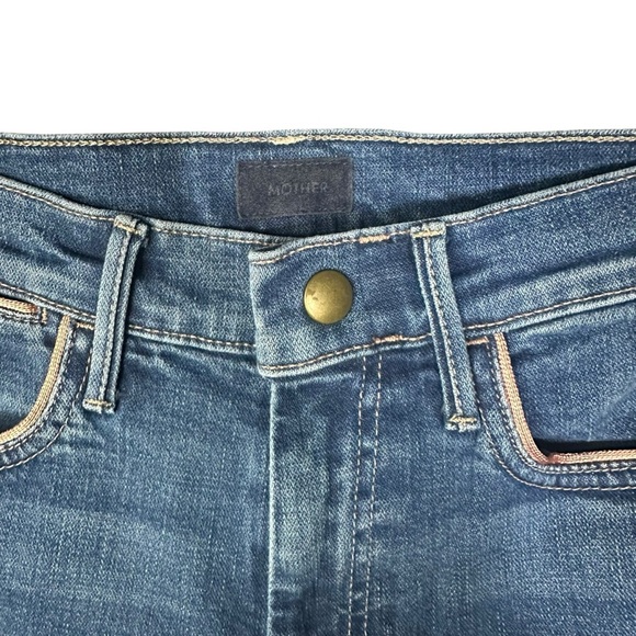 MOTHER The Snap Hustler Ankle Jeans EUC Size 25 - Picture 3 of 12